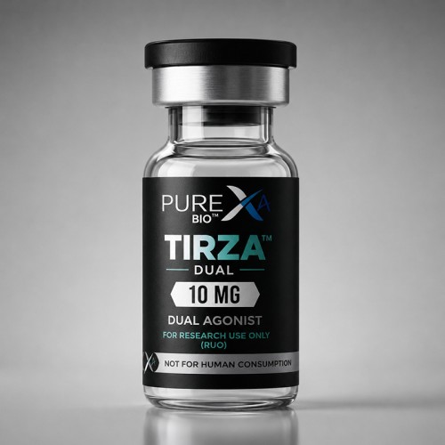 TIRZA™ lab-tested dual agonist research peptide vial in Thailand