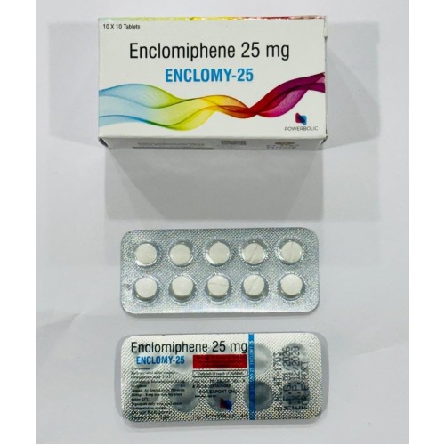 Enclomiphene 25mg tablets for natural testosterone support