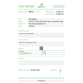 CJC-1295 + Ipamorelin Peptide Blend (5mg / 5mg) – TH & Intl 🌍 CJC-1295 + Ipamorelin Peptide Blend (5mg / 5mg) – TH & Intl 🌍