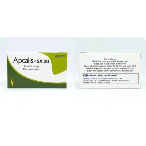 Apcalis 20mg - Effective treatment for erectile dysfunction Apcalis 20mg in a nice package.