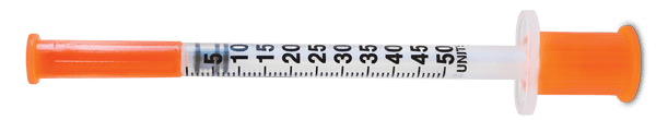 0.5ml U-100 syringe